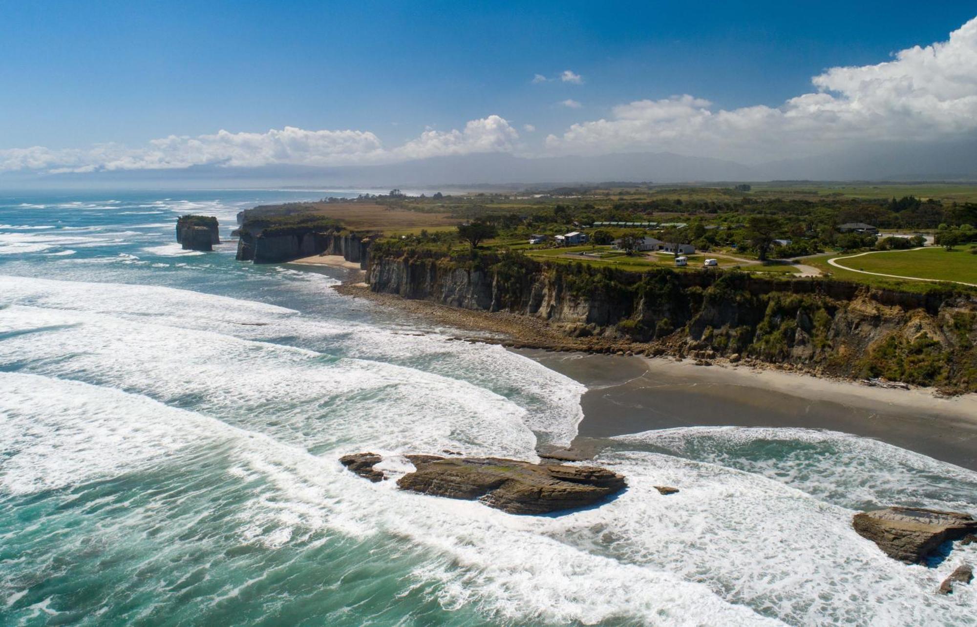 The Hole In The Rock Yurt Hotel Cape Foulwind Exterior foto